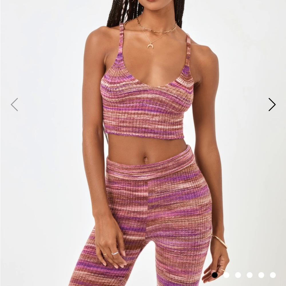 LSPACE Sundown Space Dye Lounge Set